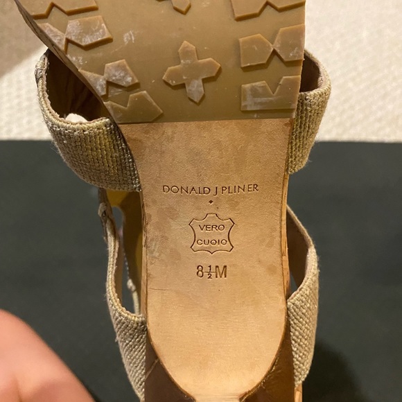 Brown leather scrappy heels - Picture 6 of 6